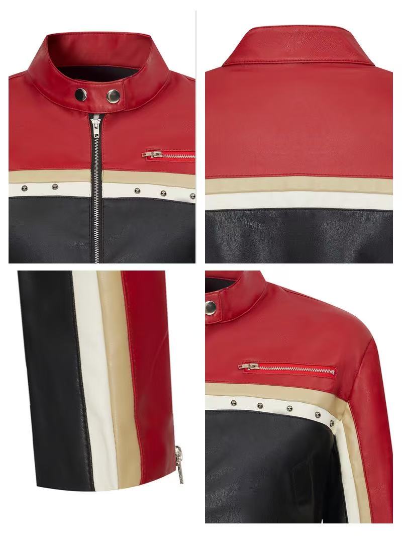 Black Studded Leather Jacket