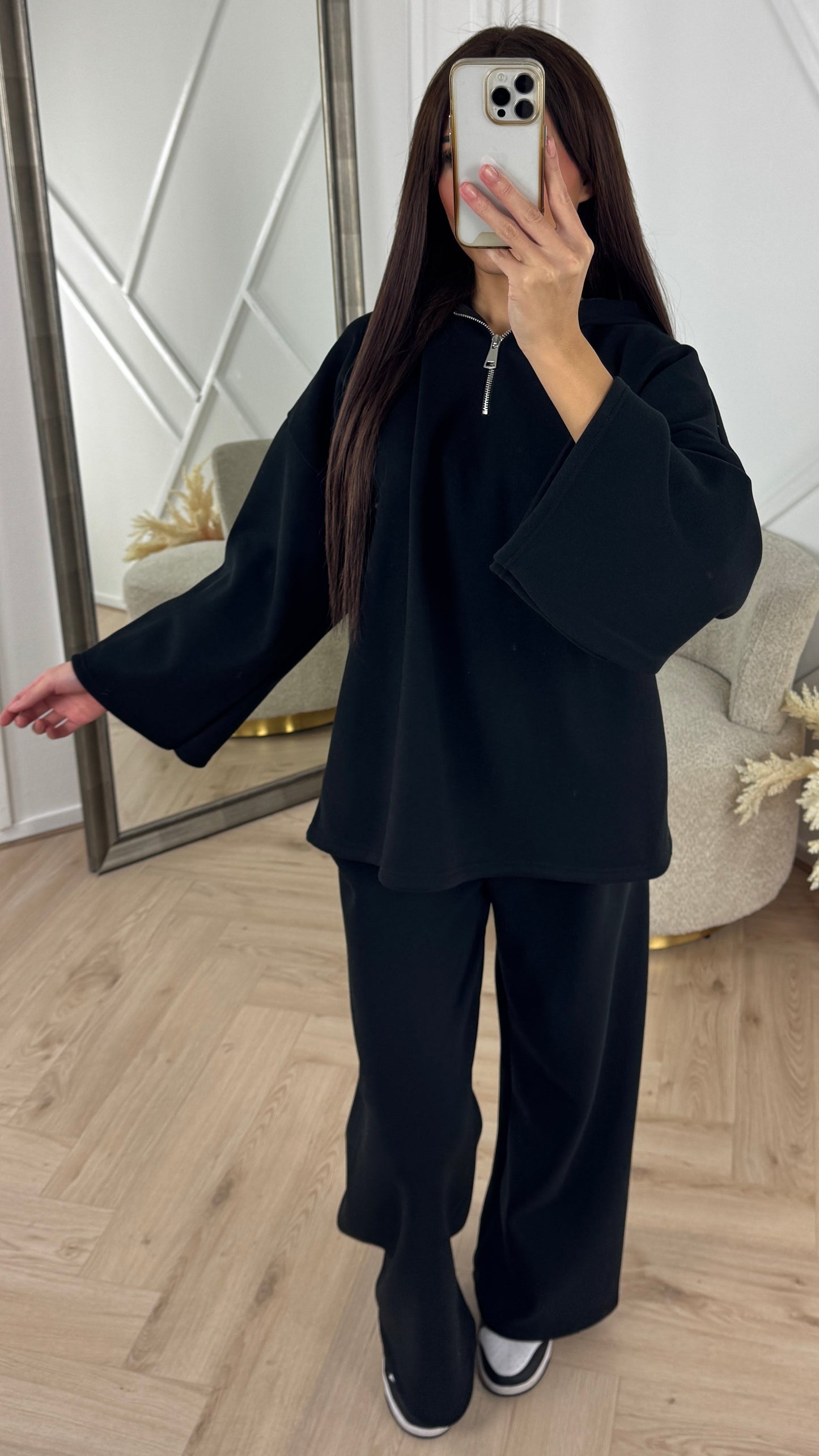 Comfy Fleece Two-Piece Hooded Set