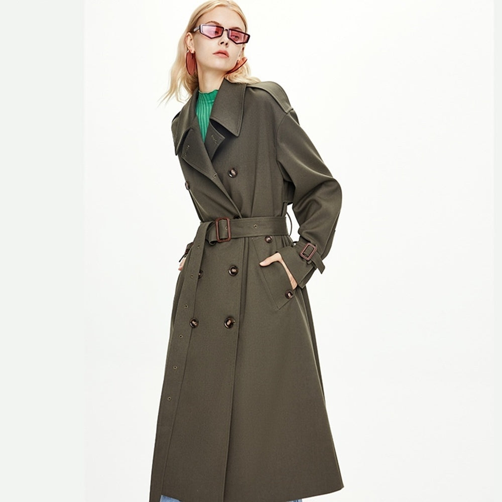 Double - Breasted Trench Coat
