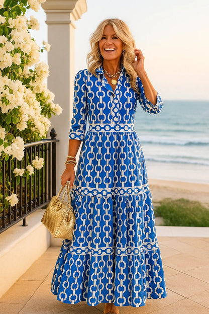 Daynara | Timeless Patterned Dress