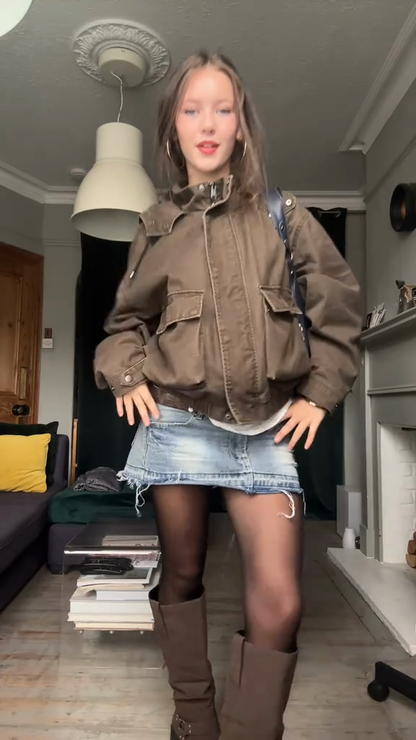 Brown Utility Jacket