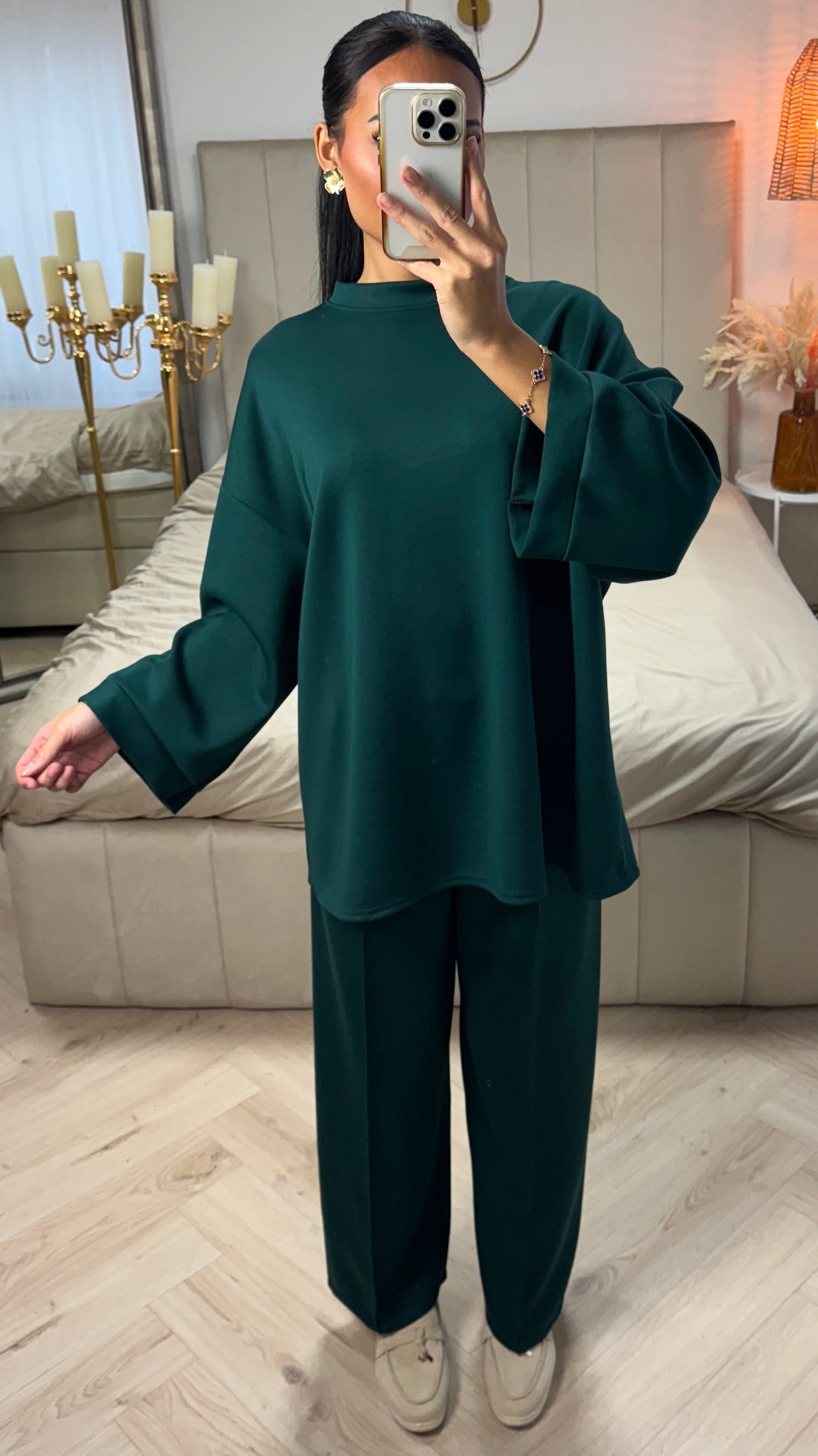 Two-Piece Set with Wide Sleeves