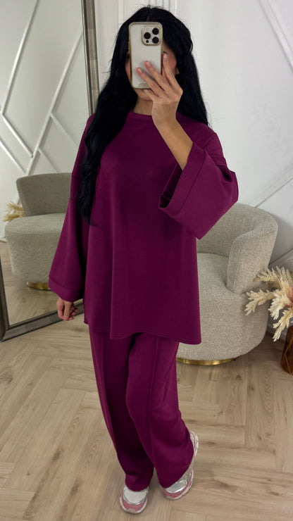 Two-Piece Set with Wide Sleeves