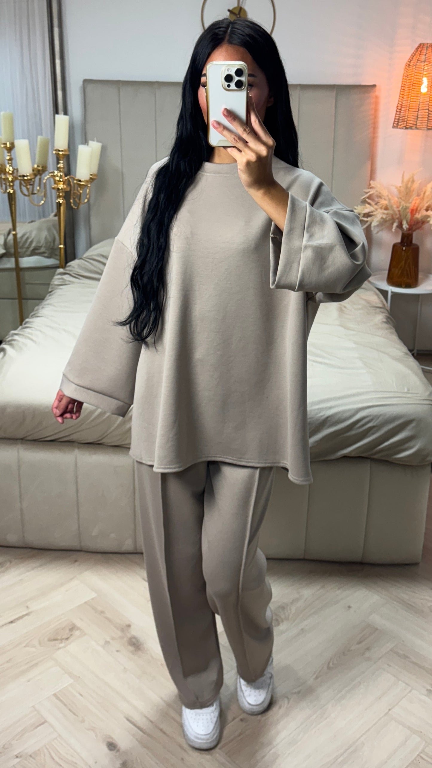 Two-Piece Set with Wide Sleeves