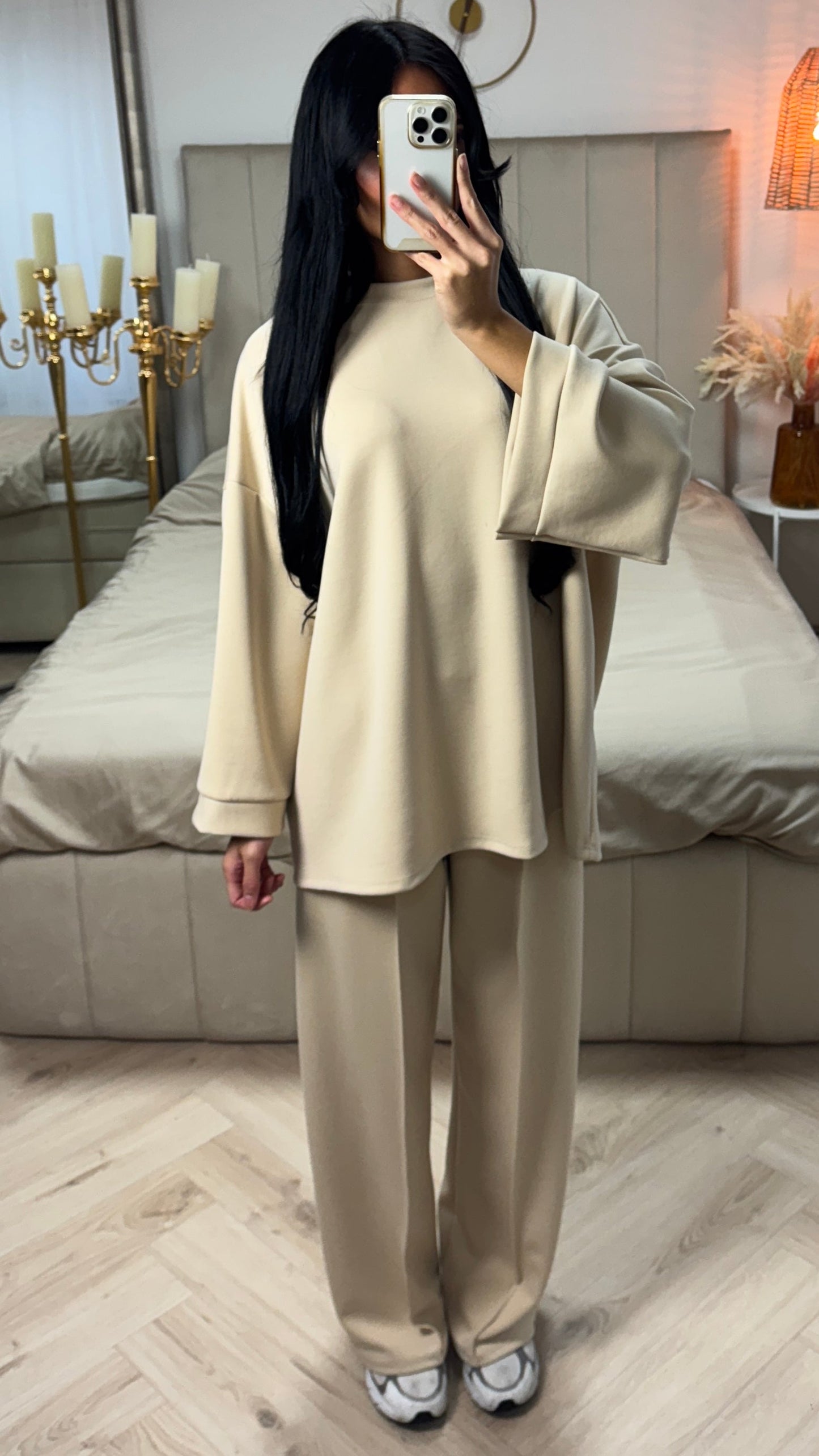 Two-Piece Set with Wide Sleeves