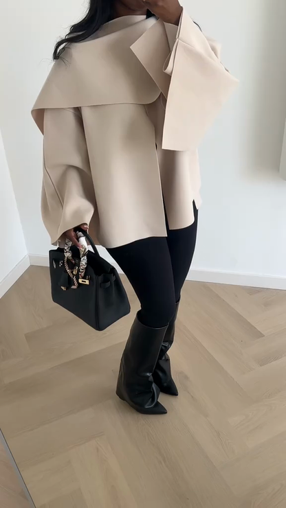 beige jacket