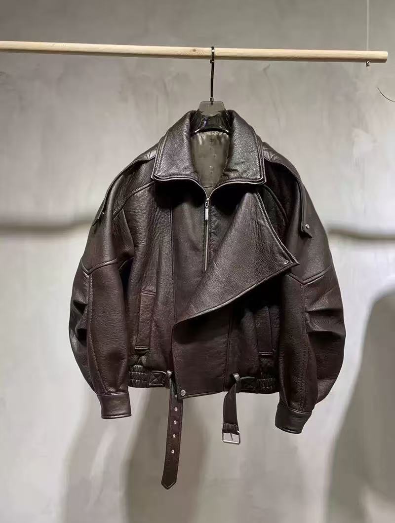 FAUX LEATHER JACKET