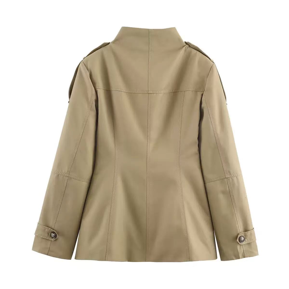 Chic Mid-length Trench Coat