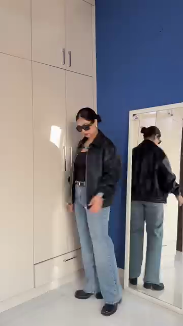 Black Faux Leather Jacket