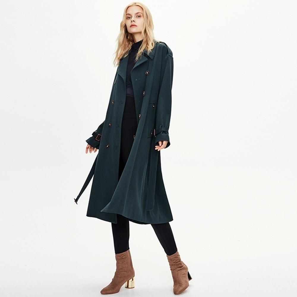 Double - Breasted Trench Coat