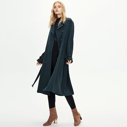 Double - Breasted Trench Coat