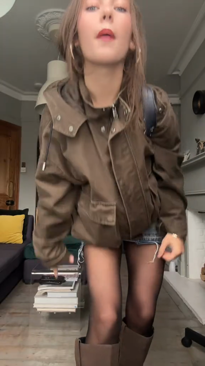 Brown Utility Jacket