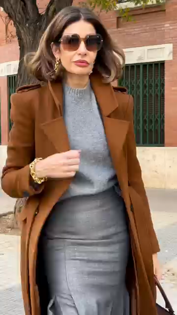 Camel  Colored Long Wool Coat