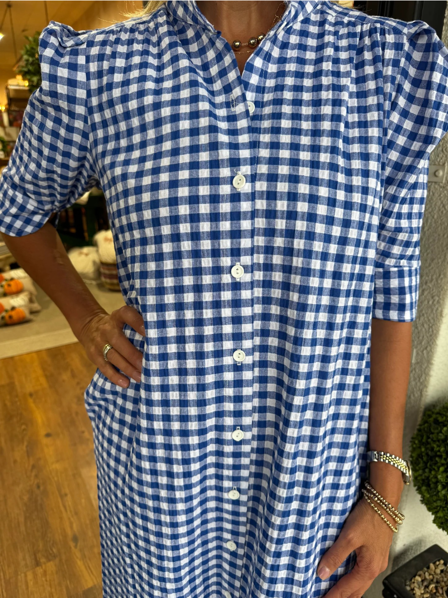 Deva | Classic Gingham Dress