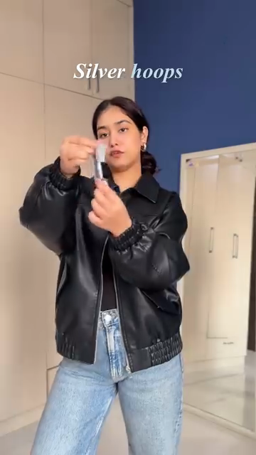 Black Faux Leather Jacket