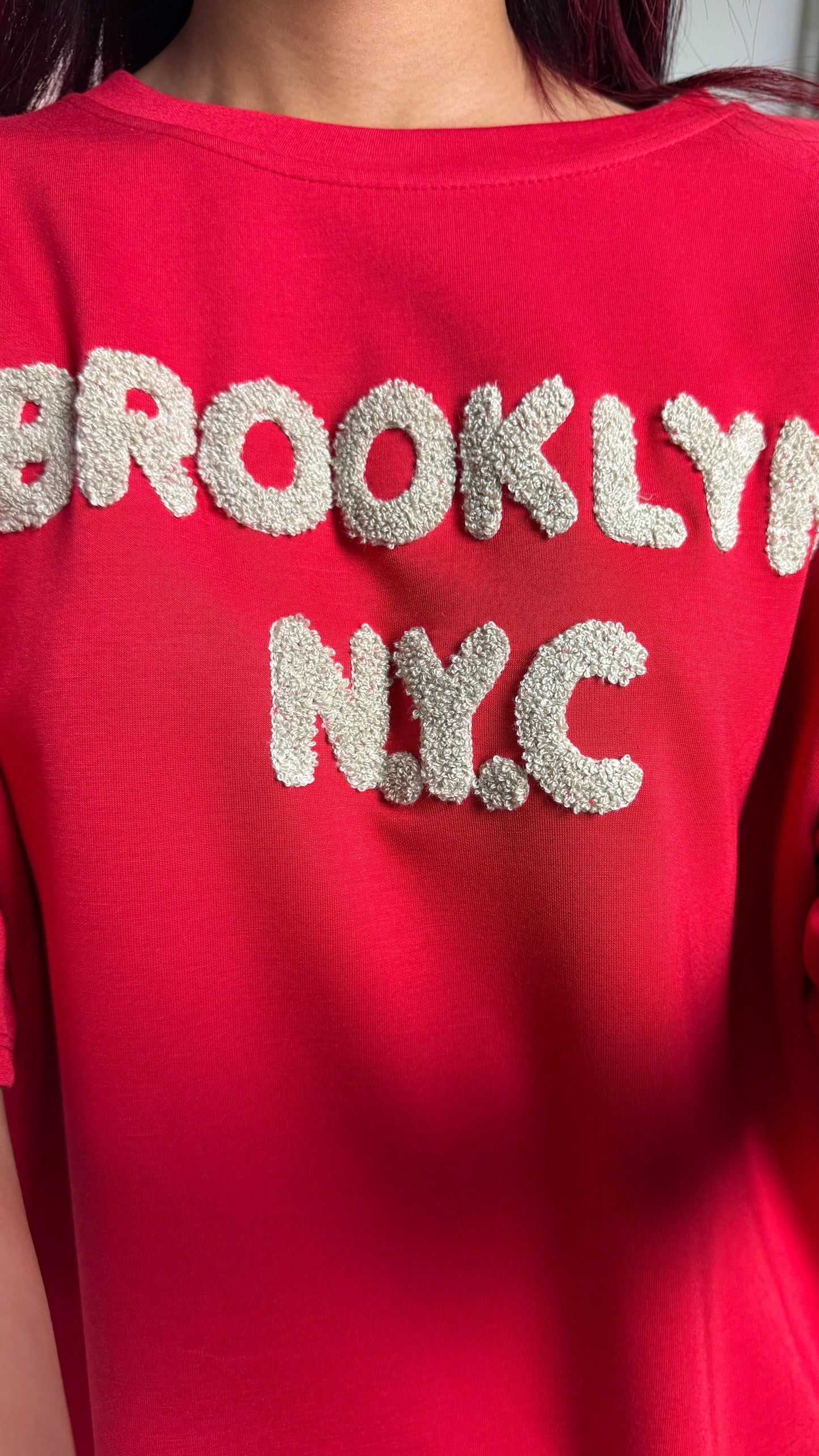 Brooklyn NYC Soft Material Tee+Shorts Set