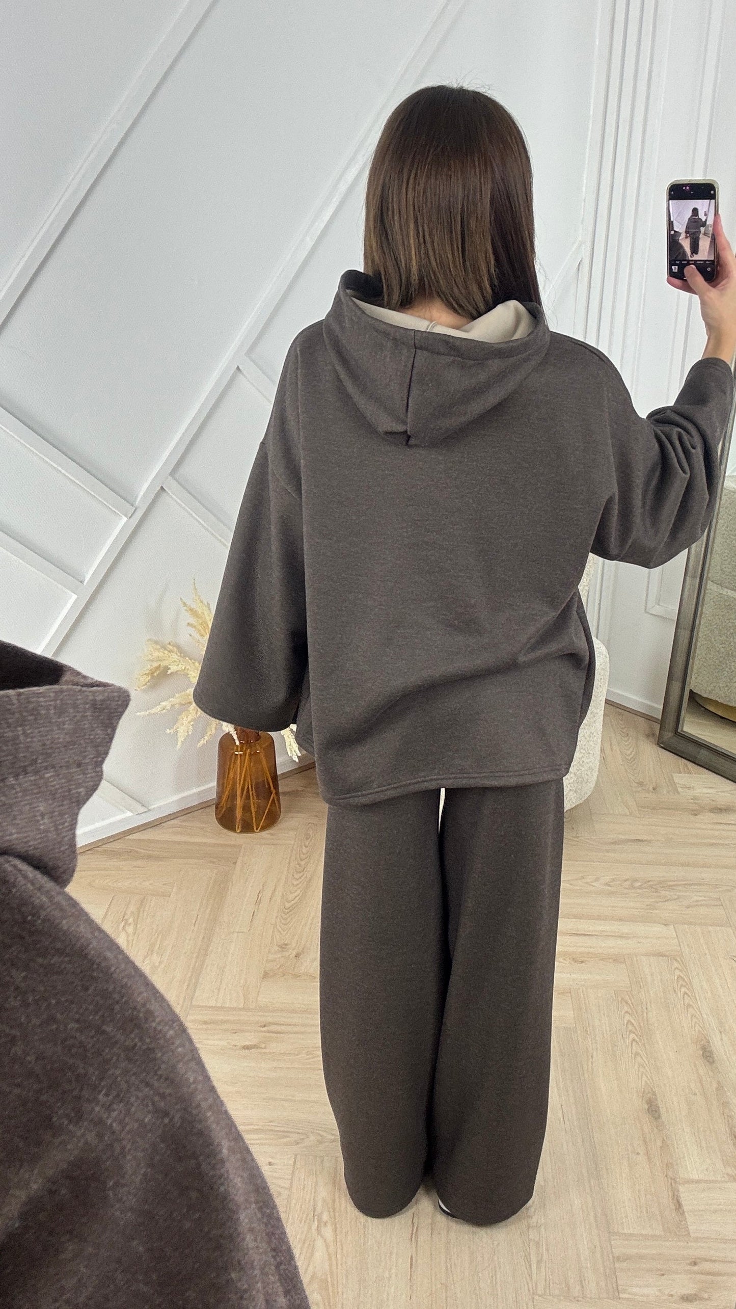 Comfy Fleece Two-Piece Hooded Set