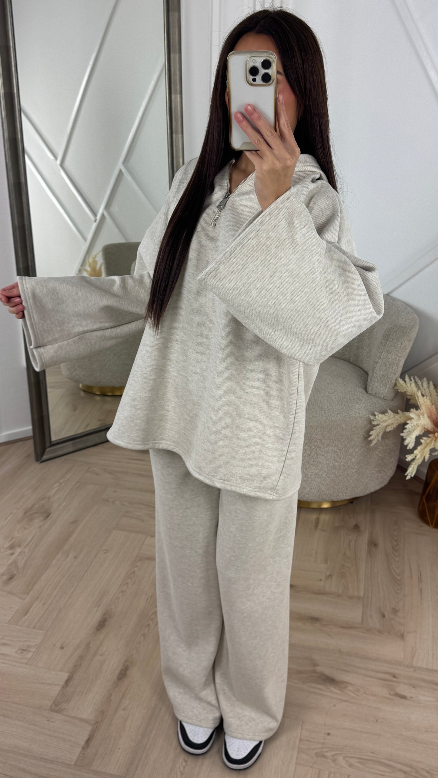 Comfy Fleece Two-Piece Hooded Set