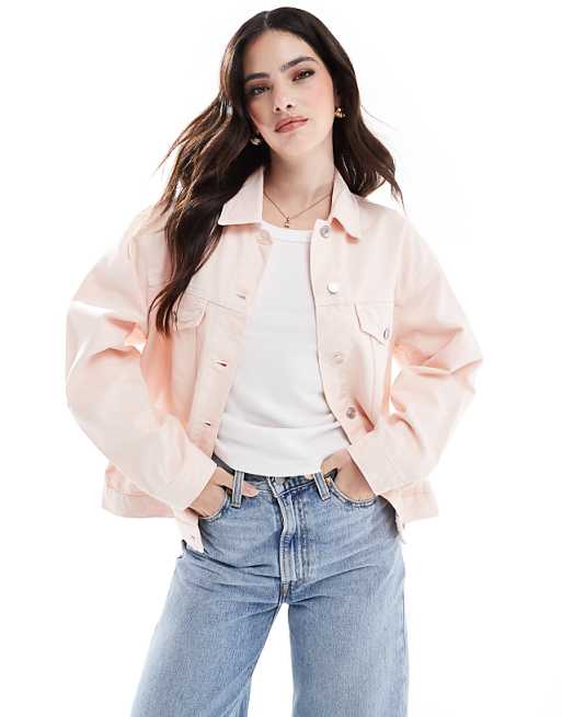 Light Pink Denim Jacket