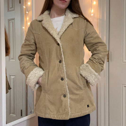 Beige Sherpa - Lined Jacket