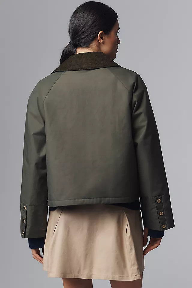 Olive Green Worker Jacket