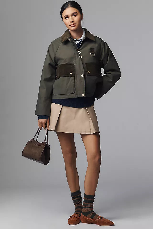 Olive Green Worker Jacket