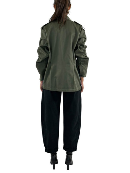 Embroidered Details Denim Jacket