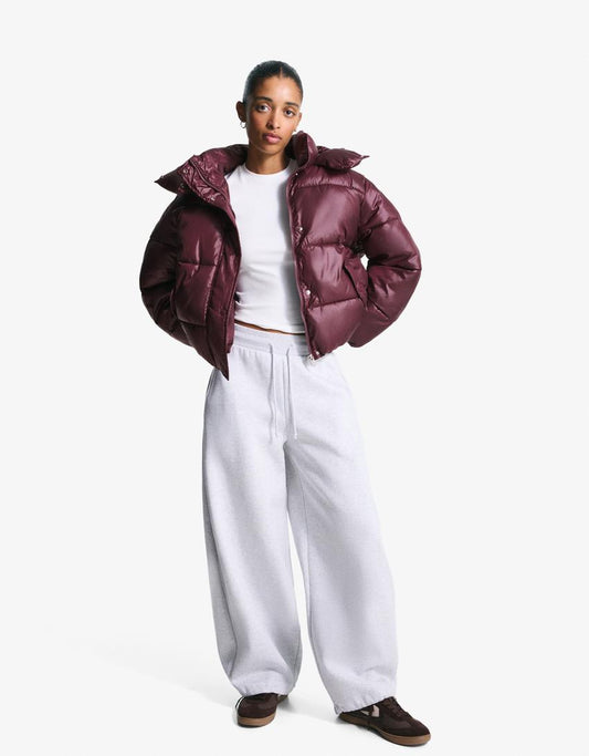 Water-repellent puffer jacket