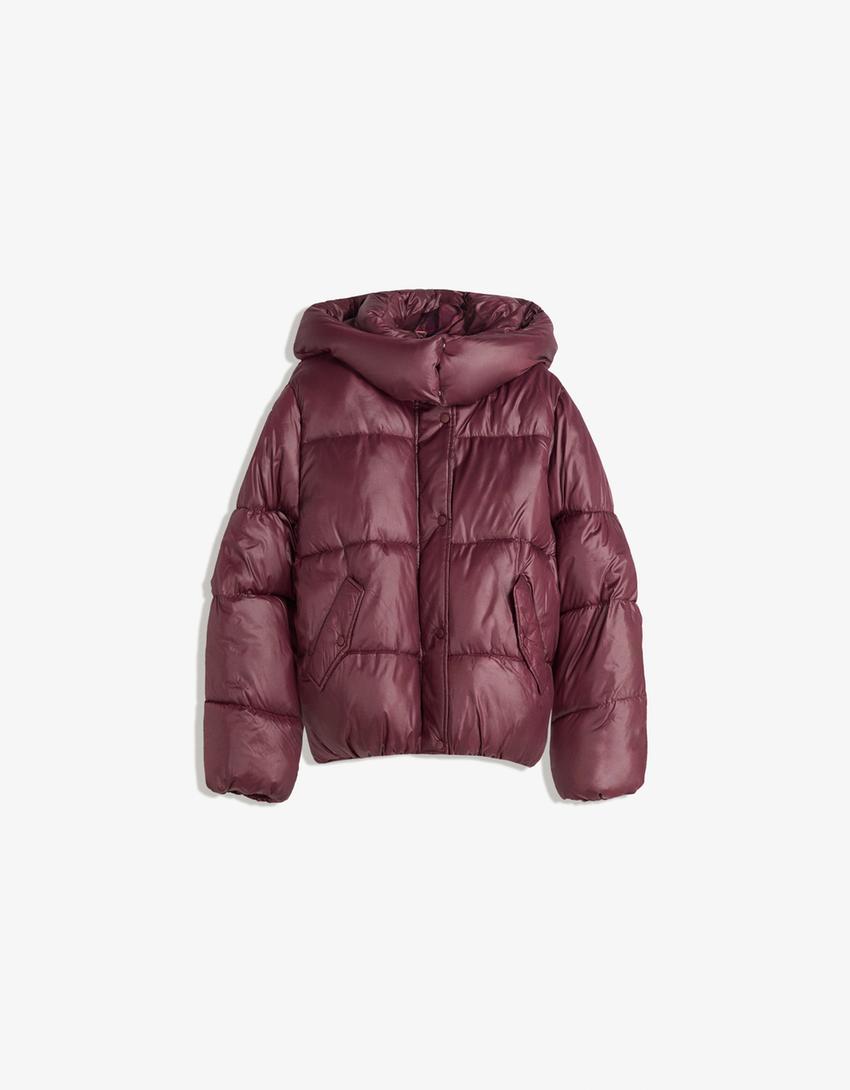 Water-repellent puffer jacket
