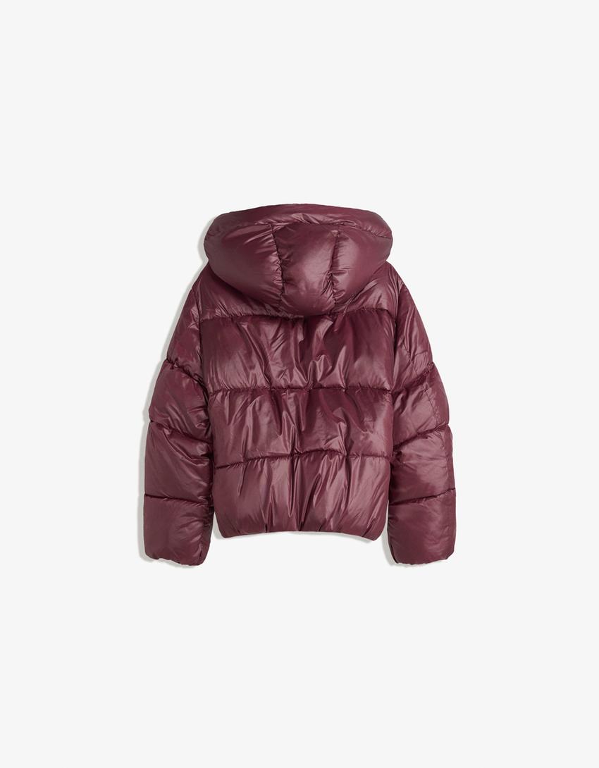 Water-repellent puffer jacket