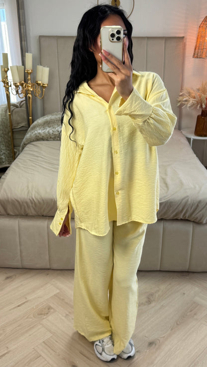 Essential Viscose Blouse Oversized Set