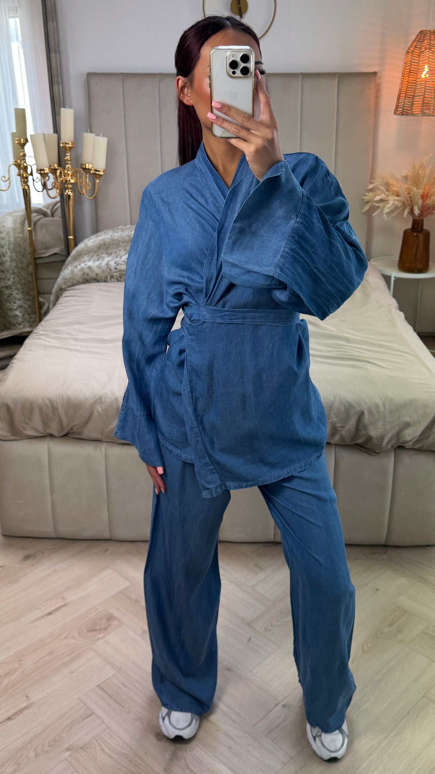 Essential Tie Belt Set Split Sleeves