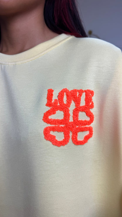 Love Soft Material Tee+Shorts Set