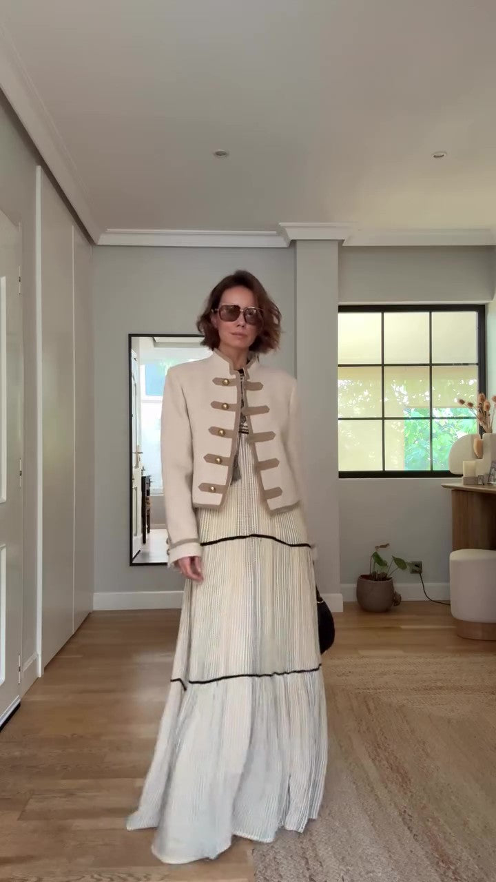 Chic bohemian maxi dress