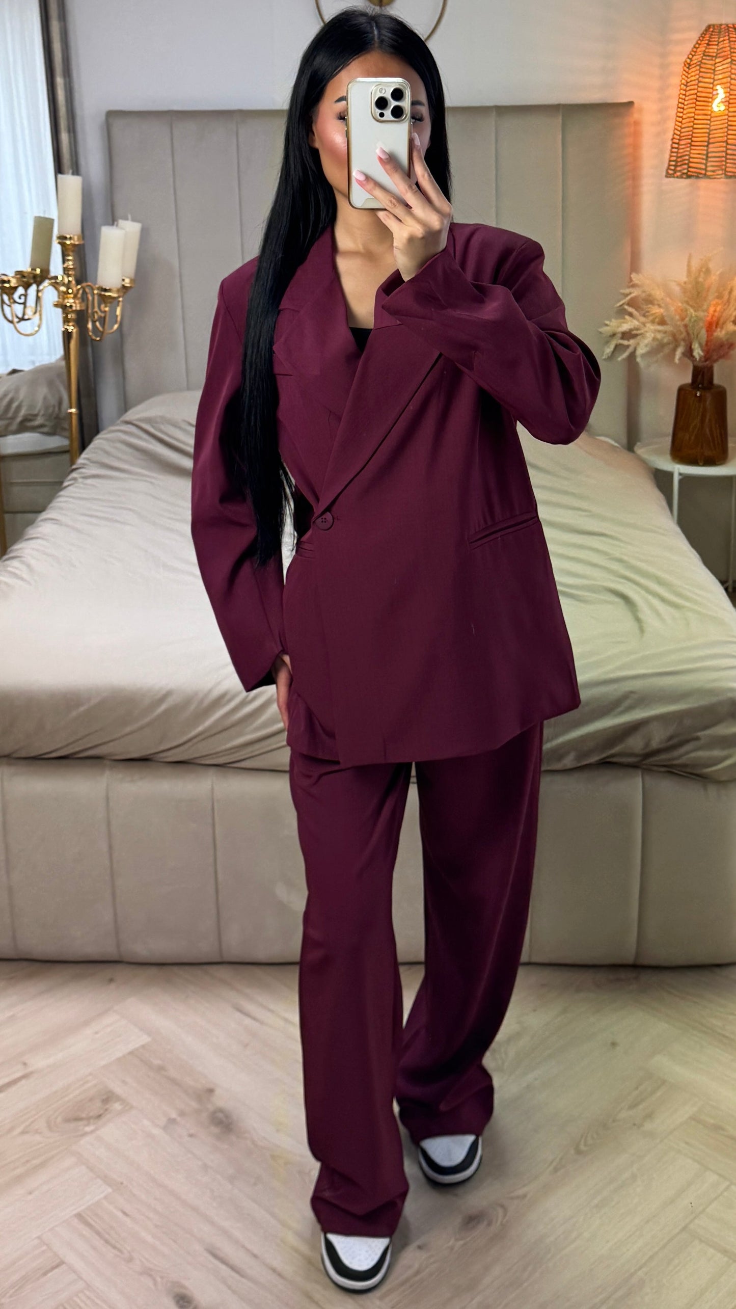 Oversized Two-Piece Blazer Set