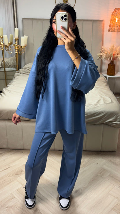 Two-Piece Set with Wide Sleeves