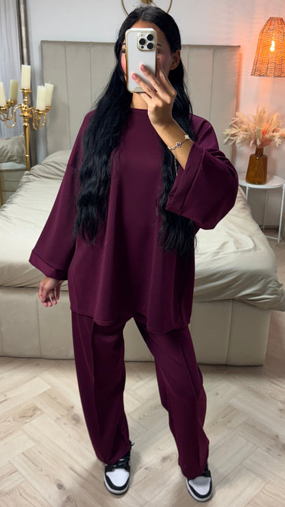 Two-Piece Set with Wide Sleeves