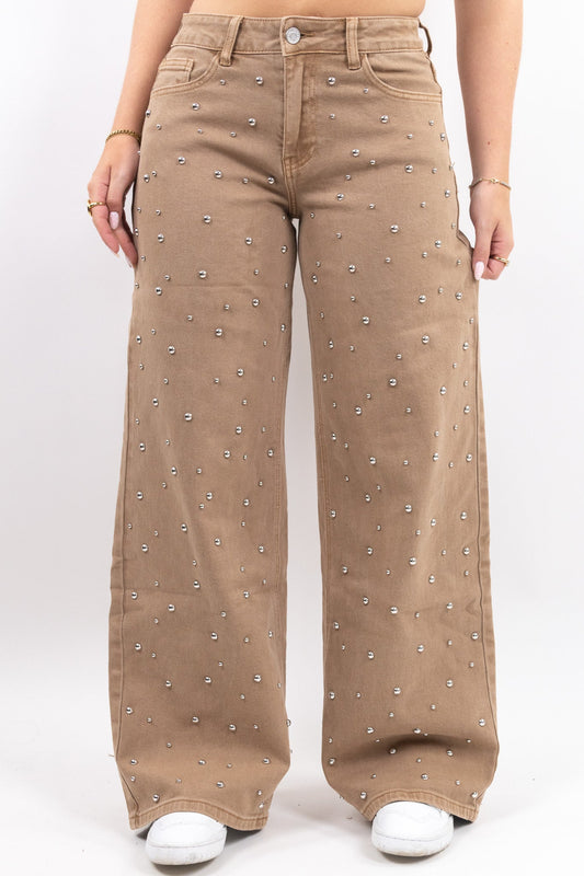 Studded Baggy Jeans