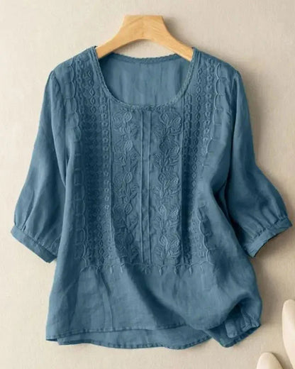 Cristine | Delicate Cotton Blouse