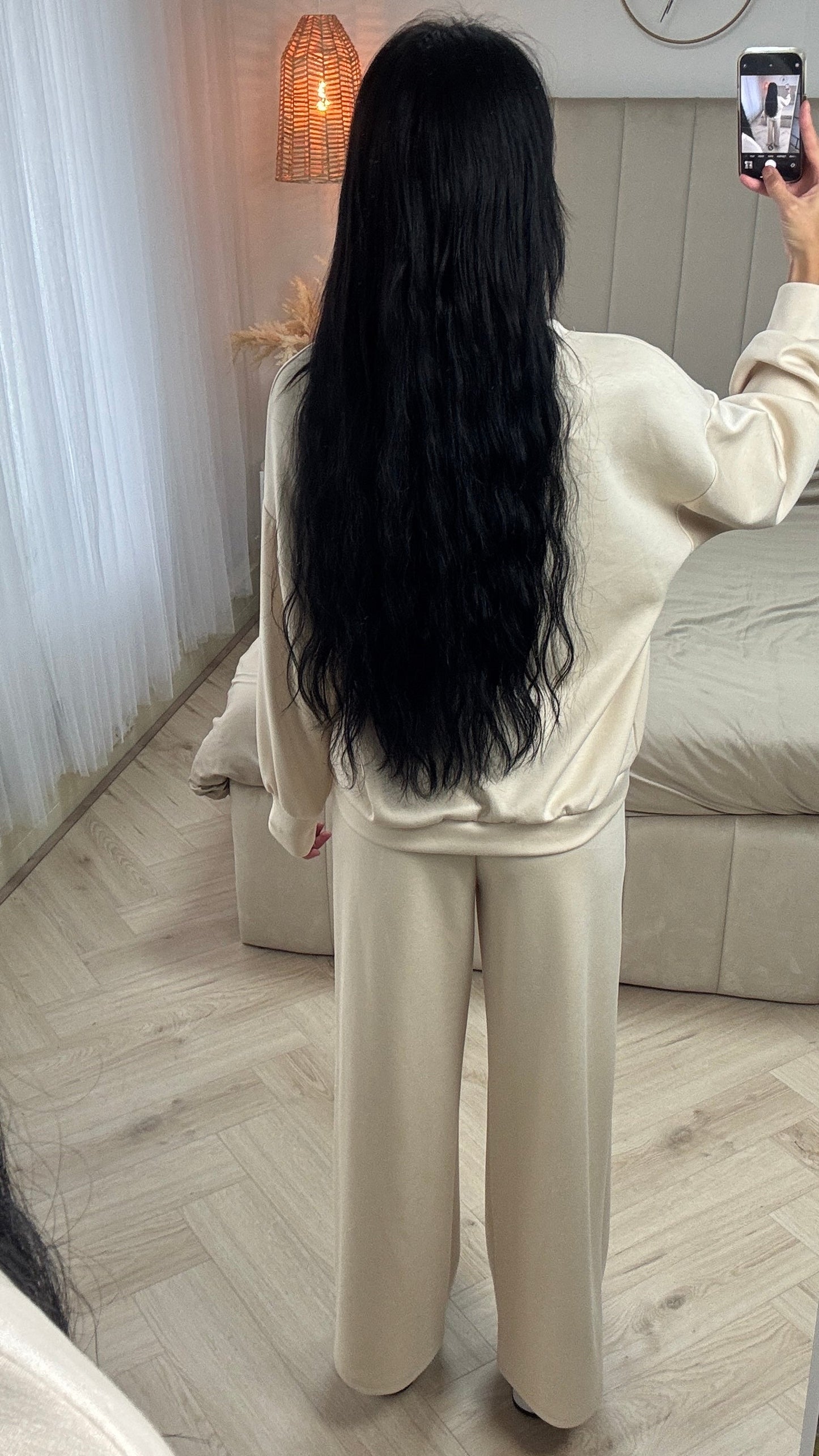 Two-Piece Jogging Set with Paris/Milano Print