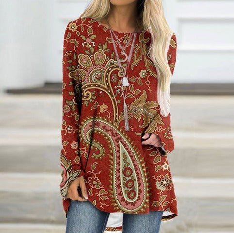 Kiarra | Floral Art Shirt