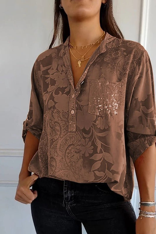 Pauline | Elegant Sequin Top