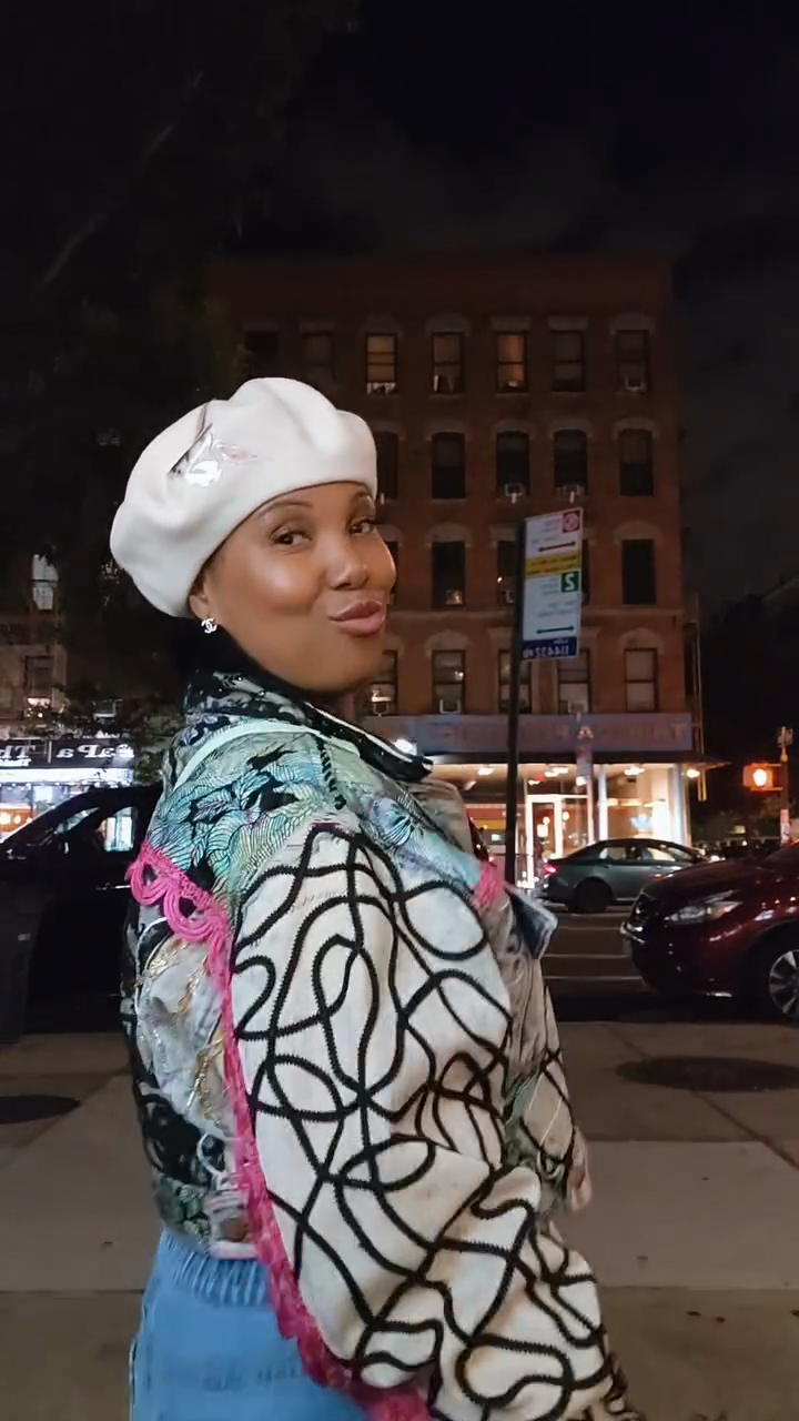 Colorful Embroidered Denim Jacket