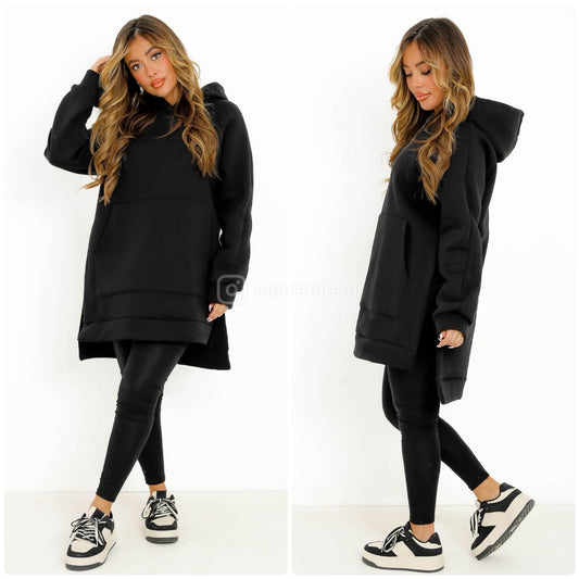 Hoodie + Legging Set Side Splits