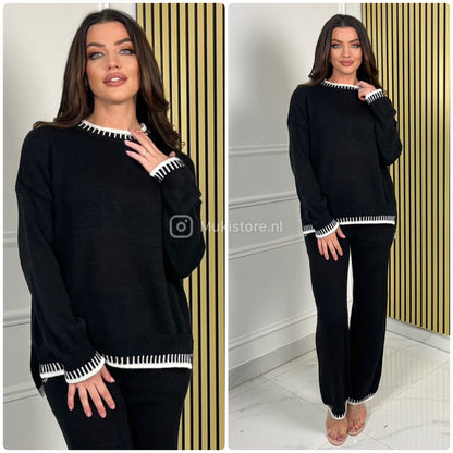 Knitwear Basic Set Mini Stripes Detail 1587