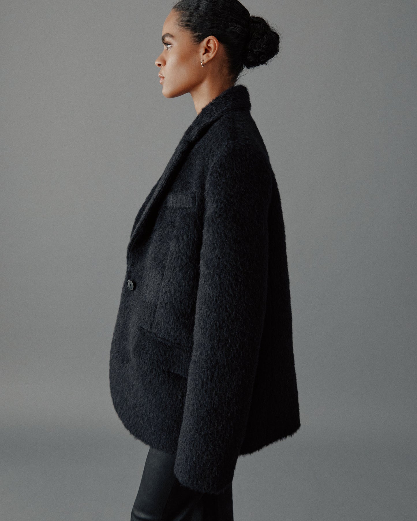 The Black Oversized Blazer