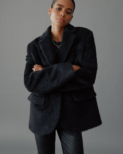 The Black Oversized Blazer