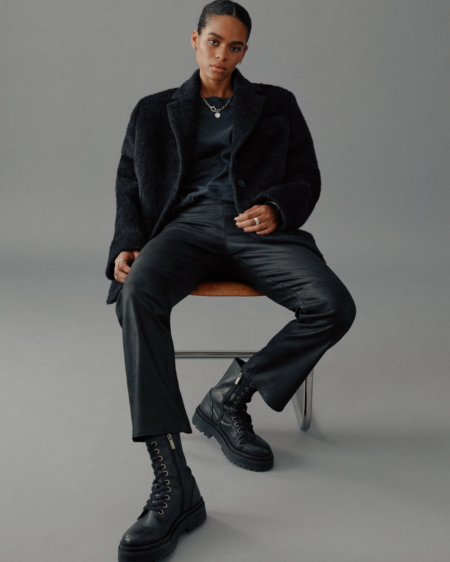 The Black Oversized Blazer