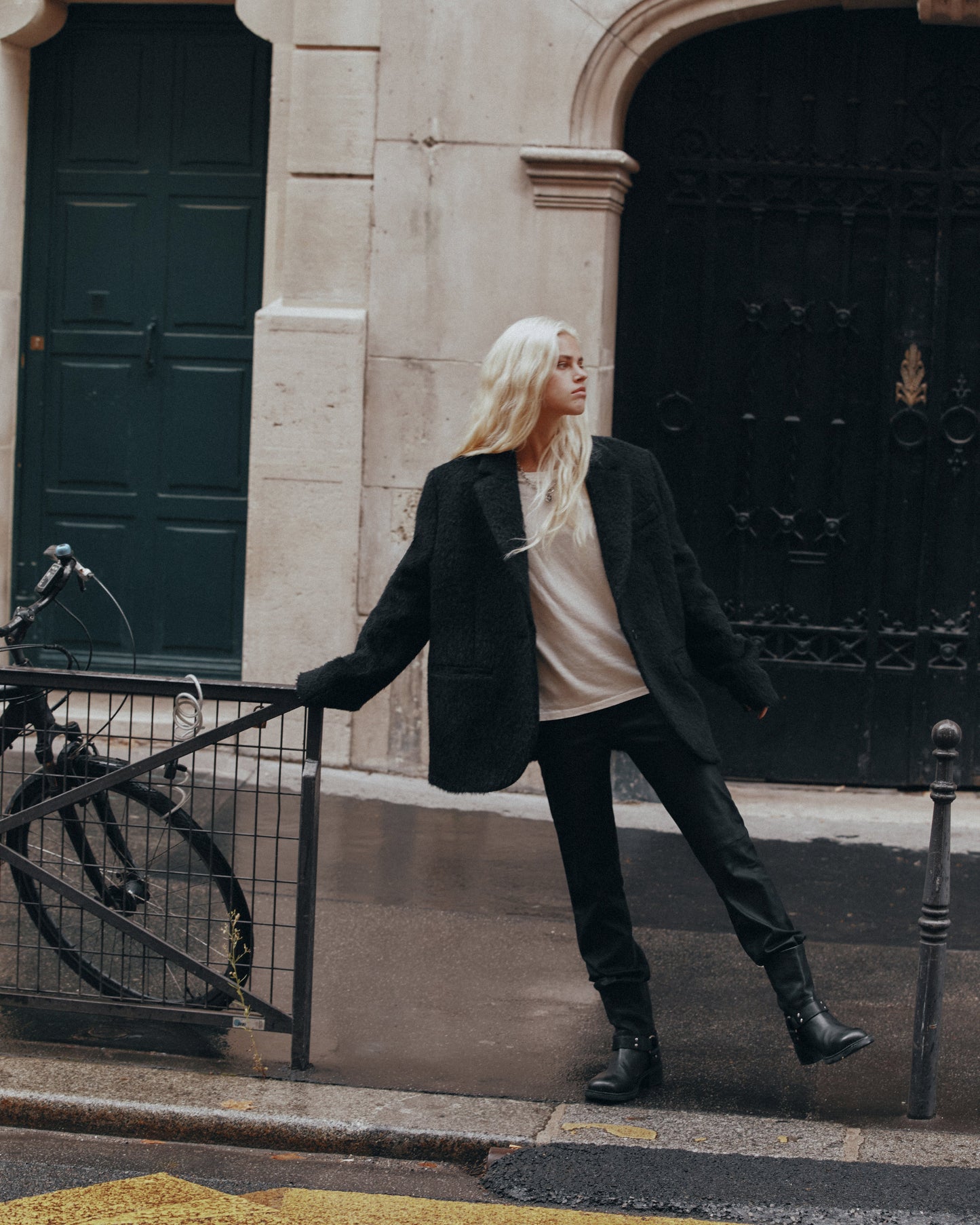 The Black Oversized Blazer