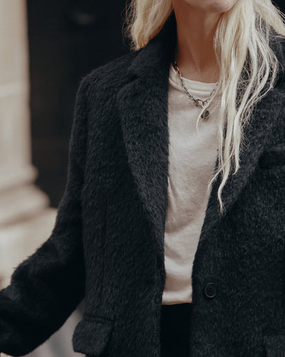 The Black Oversized Blazer